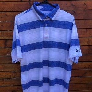 Under Armour Mens play off polo size L.